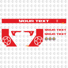 Jeep Gladiator Combat Medic Kit benutzerdefinierte Vinyl-Grafik-Aufkleber
 3