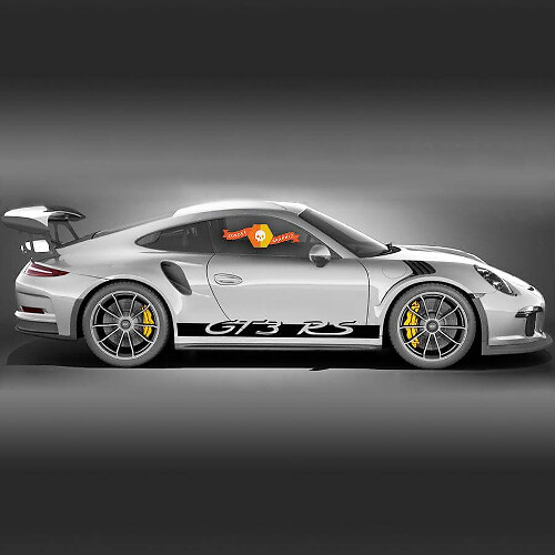 GT3RS Schriftzug Seitenstreifen Aufkleber für Porsche 911