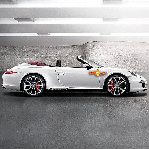 Porsche Cayman S Seitenstreifen Kit Aufkleber Aufkleber
