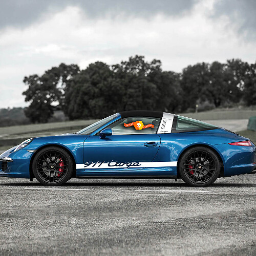 Porsche 911 Targa Seitenstreifen Kit Aufkleber Aufkleber
