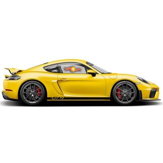 Porsche GT4 Side Stripes Kit Aufkleber Aufkleber

