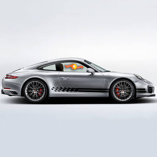 Porsche Kit Aufkleber Porsche 911 991 Carrera S Endurance Racing Edition Seitenstreifen Kit Aufkleber Aufkleber
