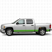Schmale Akzent-Tür- & Schwellerstreifen aus Vinyl für Chevrolet Silverado 1500 GMT900 2007-2013_6