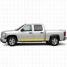 Topografische Band Tür- & Schweller-Vinylstreifen für Chevrolet Silverado 1500 GMT900 2007-2013_3
