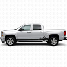 Mountain Range Tür- & Schweller-Vinylstreifen für Chevrolet Silverado 1500 K2XX 2014-2019_2