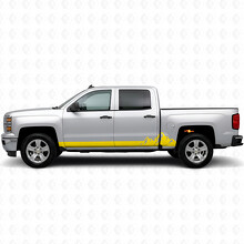 Mountain Range Tür- & Schweller-Vinylstreifen für Chevrolet Silverado 1500 K2XX 2014-2019_3