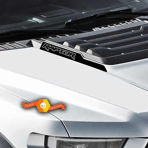 Kontur-Schriftzug Motorhauben-Sauberkeitsaufkleber für Musclecar Raptor