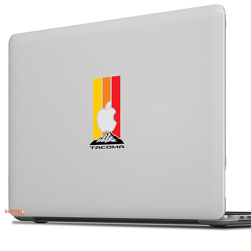 Retro Vintage Tacoma Decal Aufkleber für MacBook
