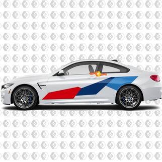BMW M Power M Performance Riesige Seite Neue Vinyl-Aufkleber für M4 M2 M5
