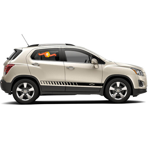 Chevy Trax Seitenstreifen-Grafik-Aufkleber, Türlinien-Aufkleber, Grafik
