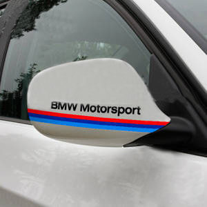 BMW Motorsport Style Seitenspiegelabdeckungsaufkleber für BMW - Paar