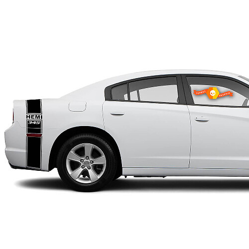 Kofferraum Band Aufkleber Komplettes Grafikset 2 für Dodge Charger