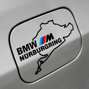 BMW M NÜRBURGRING M3 M5 M6 328 Kraftstofftank Tür Aufkleber Aufkleber Emblem
