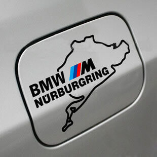Nürburgring M-Style Tankklappen Vinyl-Aufkleber für BMW 3er Serie