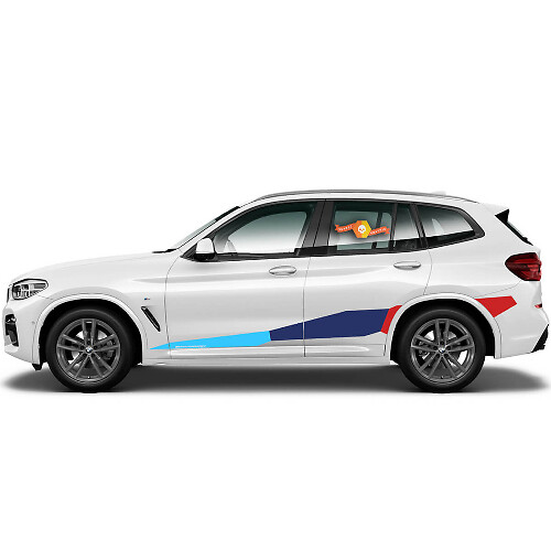 BMW M Power M Performance Huge Side Neue Vinyl-Aufkleber für BMW G05 G06 X5 X6 Serie X5M X6M F95 F96
