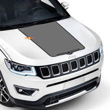 Custom Hawk Style Motorhauben Vinylaufkleber für Jeep Compass Trailhawk 2017-2020_2