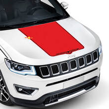 Custom Hawk Style Motorhauben Vinylaufkleber für Jeep Compass Trailhawk 2017-2020_3