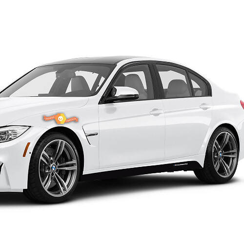 2 BMW M Performance Seitenstreifen-Set für M3-Serie F80
