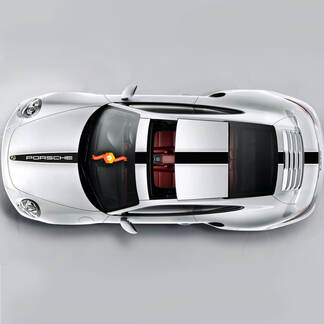 Porsche Racing Stripes Zweifarbige Racing Edition Stripes oder jeder Porsche
