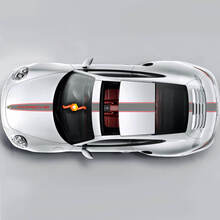 Porsche Racing Stripes Zweifarbige Racing Edition Stripes oder jeder Porsche #6
 2