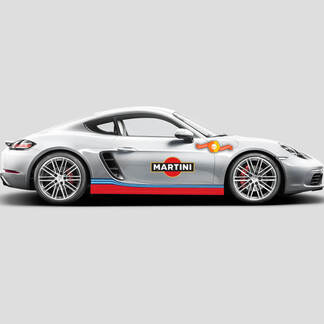 Porsche Cayman Boxster Martini Seitenstreifen oder jedes Porsche Full Kit
