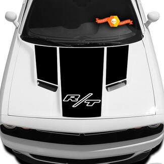 Dodge Challenger R/T Motorhauben-T-Aufkleber mit Grafiken passend für die Modelle 09–14
