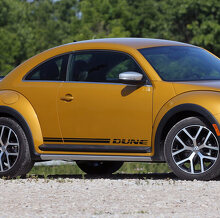 Dünen-Style Seitenstreifen Vinyl-Aufkleber Set für Volkswagen Käfer_2