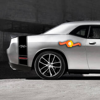 Dodge Challenger Heckband R/T Aufkleber Aufklebergrafik passt zu Modellen
