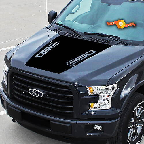 Zentraler Haubenlogo-Streifen Vinyl-Aufkleber für Musclecar F-150