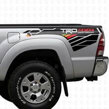 TRD 4 x 4 Off-Road Mountain Vintage-Farben Bettseiten-Vinyl-Aufkleber, passend für Toyota Tacoma Tundra alle Jahre
_2