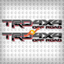 Paar TRD 4x4 Off Road Mountains Toyota Tacoma Tundra FJ Cruiser 4runner Jede Farbe
 2