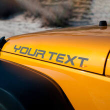 Maßgeschneidertes Vinyl-Aufkleberset für Motorhauben-Schriftzug für Jeep Wrangler Rubicon_3