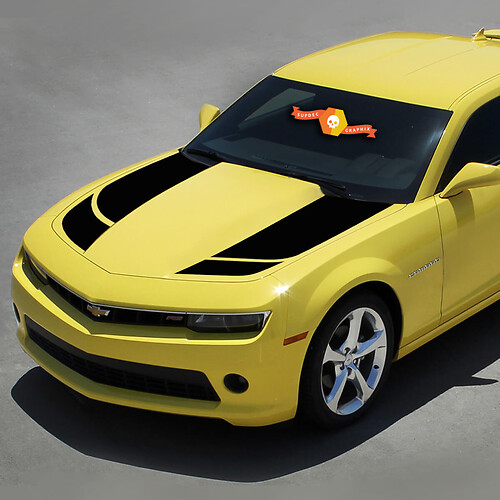 Bumble Bee 2 Racing Rally Stripe Transformer Aufkleber Abziehbilder Grafik 2010–2013 Camaro

