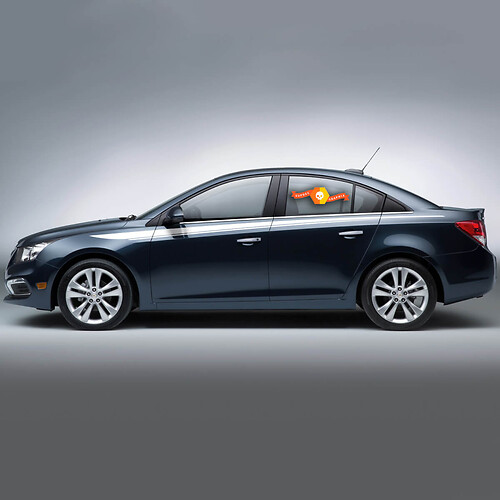 Stride Taper Stripe passend für Chevy Cruze 2008–2016, grafischer Aufkleber
