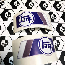 Paar TRD TEQ Vintage Retro Old Style Vinyl Aufkleber passend für Toyota 4Runner Tacoma FJ Cruiser
 2