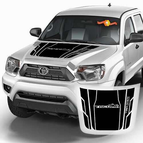 TRD 4x4 Off Road Mountain Hauben-Vinylaufkleber für Toyota Tacoma