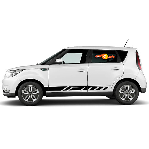 Auto-Aufkleber Grafik-Aufkleber Rocker Panel Stripes Side Kit für Kia Soul
