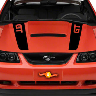 1999–2004 Ford Mustang GT Hood Stripe Decal Fox Körper jede Farbe

