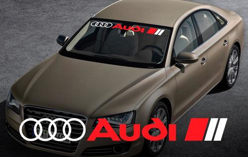 AUDI Racing Sport Auto Fenster Windschutzscheibe Aufkleber Vinyl