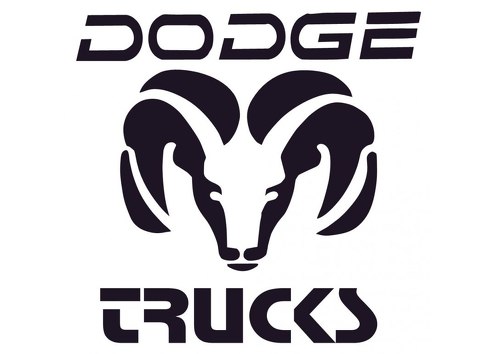 Dodge Ram Trucks Fensterabziehbilder