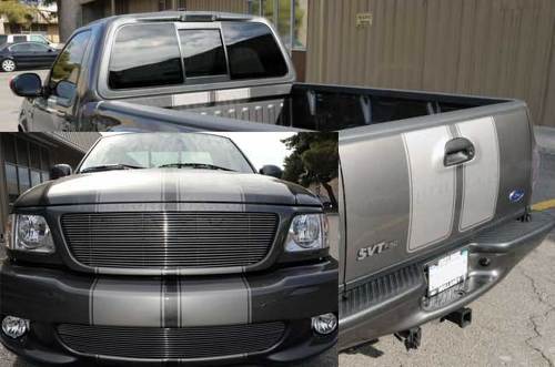 F-150 Ford Raptor Svt Ford F-150 Racing Stripes Decal Graphics Decals Sticker Chatter