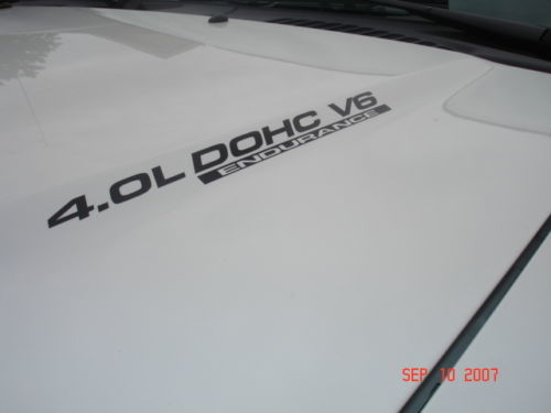 2 Sätze 4.0L DOHC ENDURANCE Nissan Titan Motorhaubenaufkleber