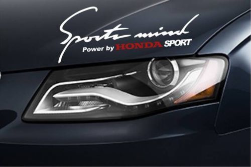2 Sports Mind Power by HONDA SPORT Accord Civic S2000 Aufkleber