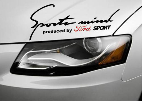 2 Sports Mind Produziert von FORD Mustang Focus F150 Aufkleber