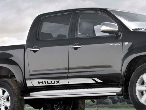 Toyota HILUX SR5 TAILGATE 2004 - - 2020 Graphics Side Rocker Stripe Sticker Aufkleber
