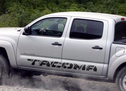 Toyota-TACOMA-2016-TRD-Sport-Seitenstreifen-Grafik-Aufkleber-Wild-Style