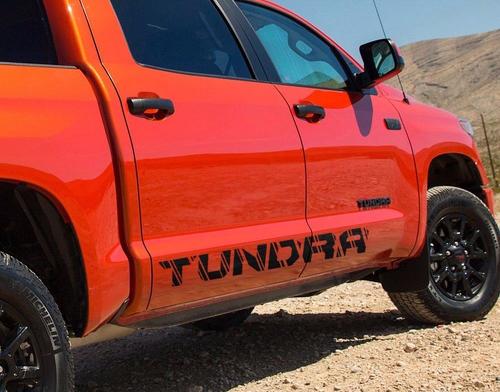 Toyota-TUNDRA-2016-TRD-Sport-Seitenstreifen-Grafik-Aufkleber-Wild-Style