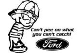 Pinkeln auf Ford 3