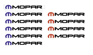 MOPAR Store Aufkleber auf die Motorhaube