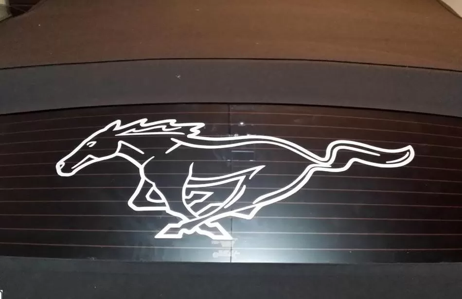 Mustang Auto Umriss